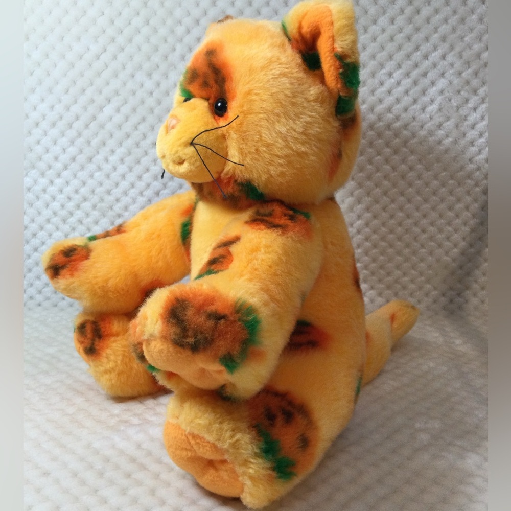 Build A Bear 2008 OG Pumpkin Kitty Plush Cat Stuffed Animal Toy 🎃 🐈‍⬛ READ - Picture 9 of 15